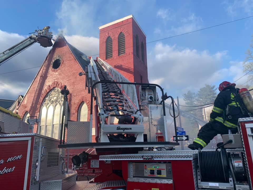 2nd Alarm Structure Fire in Steelton Boro - Lower Swatara Fire Department